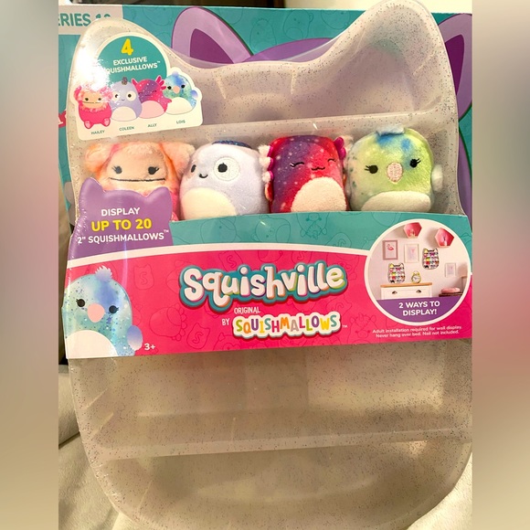 Toys Squishville Squishmallows Display Storage W Four 2inch Poshmark